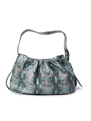 Χειροποίητη Τσάντα Sky Bag – Turquoise Snake