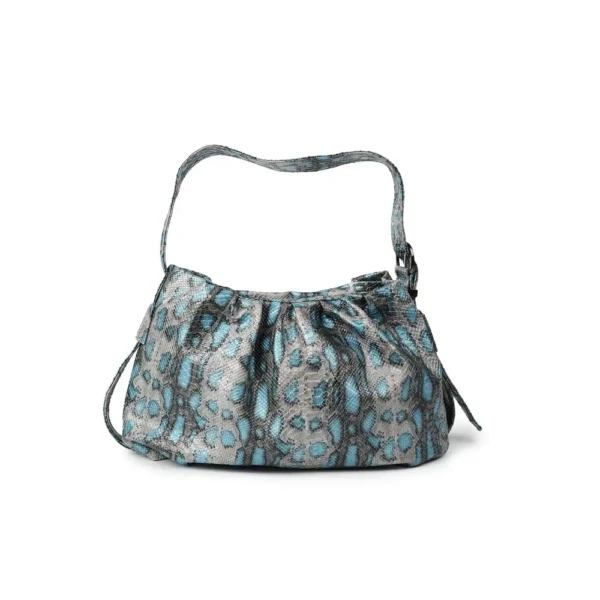 Χειροποίητη Τσάντα Sky Bag – Turquoise Snake