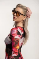Floral Cut Aeris Midi Dress