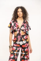 Floral Cut Breeze Top