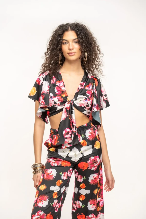 Floral Cut Breeze Top
