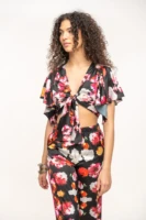 Floral Cut Breeze Top