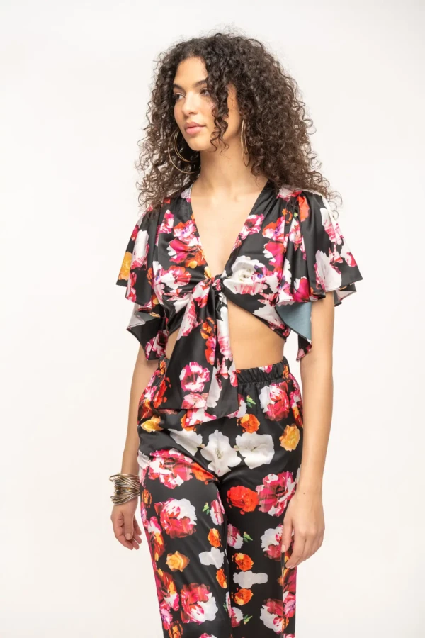 Floral Cut Breeze Top