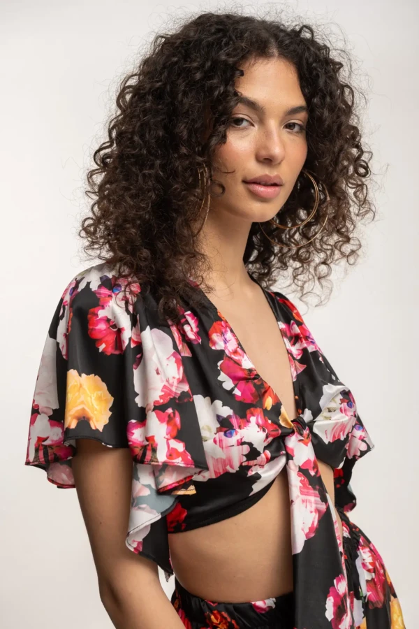 Floral Cut Breeze Top