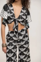 Black Cranes Aura Pants
