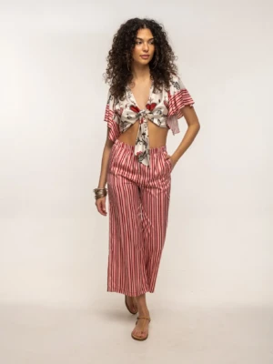 Floral Heart Aura Pants