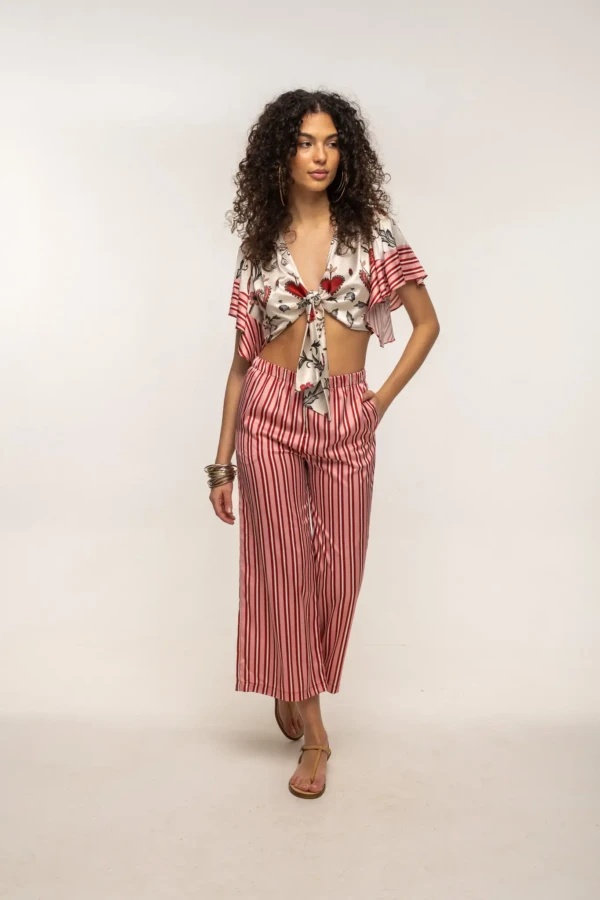 Floral Heart Aura Pants