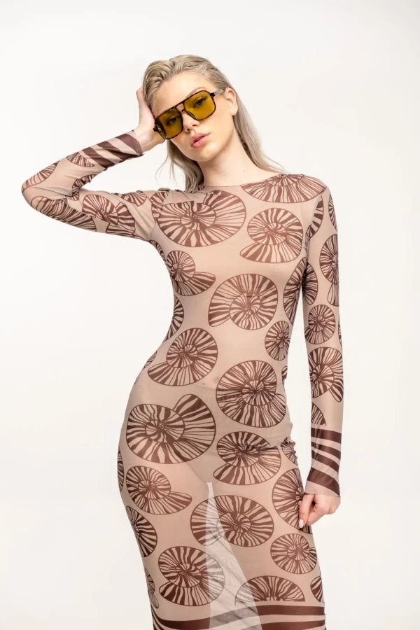 Shells Aeris Midi Dress