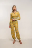 Yellow Leaf Aeris Balloon Pants