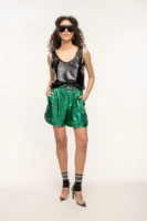 Green Sol Glow Shorts