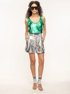 Silver Sol Glow Shorts