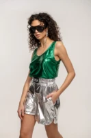 Silver Sol Glow Shorts