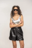 Black Sol Glow Shorts