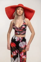 Floral Cut Aeris Bra