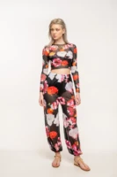 Floral Cut Aeris Balloon Pants