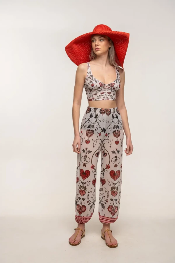 Floral Heart Aeris Bra