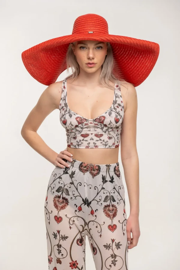 Floral Heart Aeris Balloon Pants