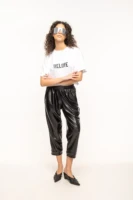 Black Halo Glow Pants
