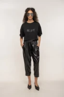 Black Halo Glow Pants