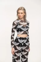 Black Cranes Aeris Top Long Sleeve