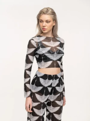 Black Cranes Aeris Top Long Sleeve