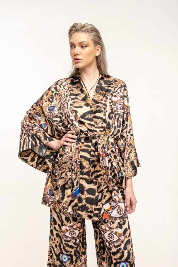 Wild Gems Oasis Kimono