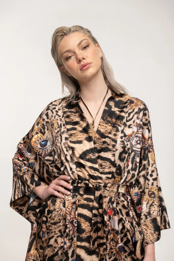 Wild Gems Oasis Kimono