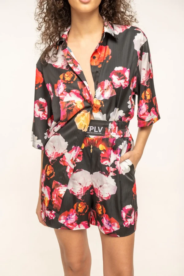 Floral Cut Sol Shorts