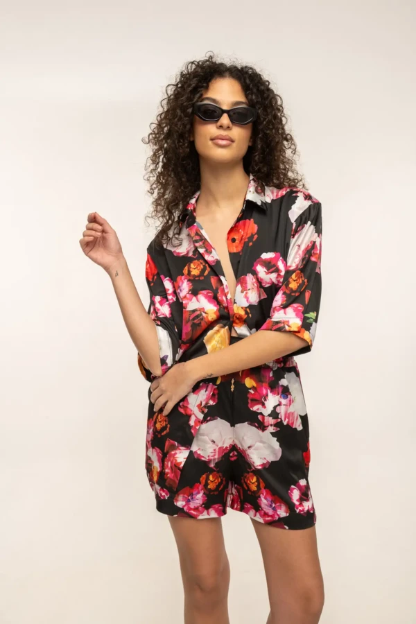 Floral Cut Sol Shorts
