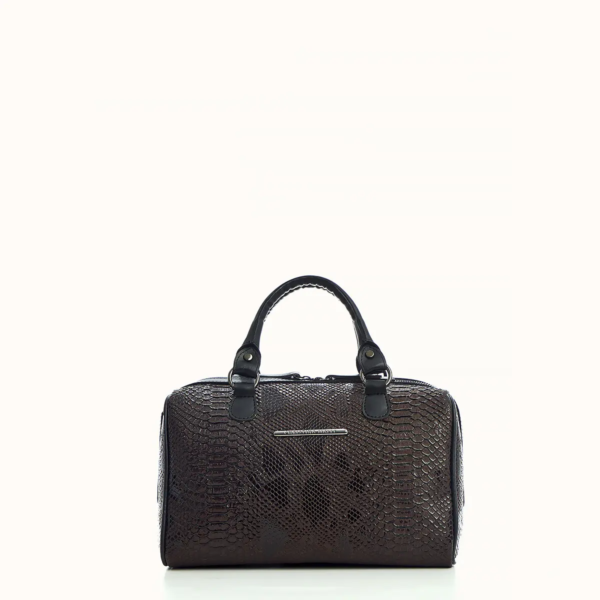 Brown Croco Barrel