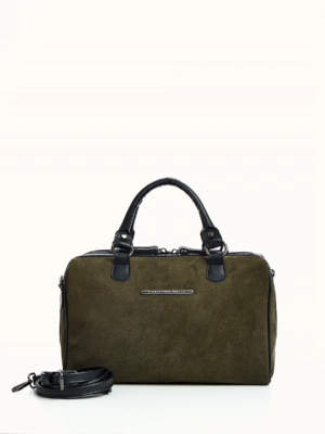 Olive Suede Barrel