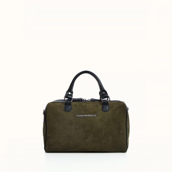 Olive Suede Barrel
