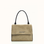 Taupe Suede Carry Bag