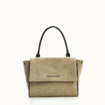 Taupe Suede Carry Bag