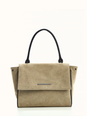CARRY BAG_TAUPE SUEDE 2