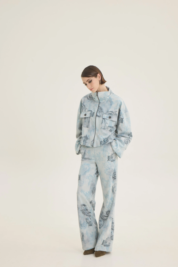 Paisley ciel jacket