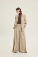Wide leg trousers