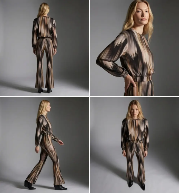 Terra Brush Flared Pants