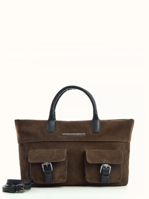 MUSE BAG_BROWN SUEDE 2
