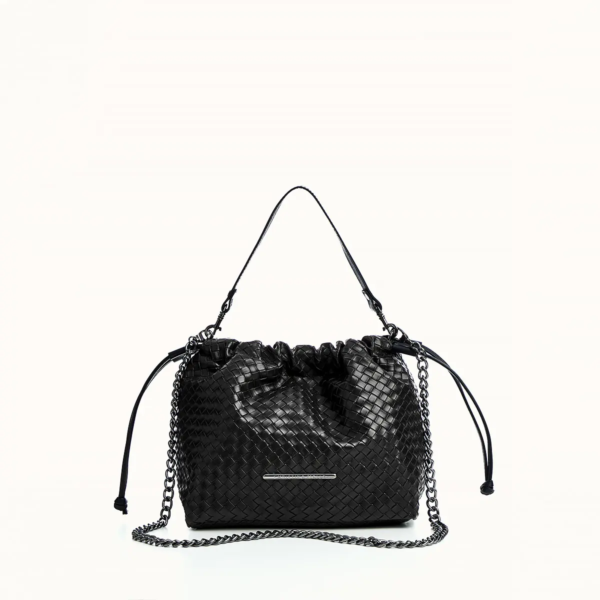 Black Pattern Off Duty Bag