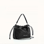 Black Pattern Off Duty Bag